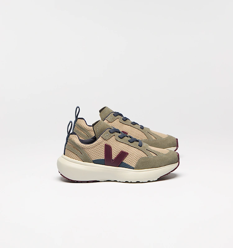 Vyeonne baskets volley cuir blanc vo2003720 Lateral view