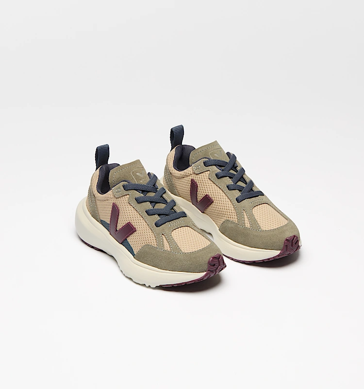 CANARY ELASTIC LACES ALVEOMESH Vyeonne X BONPOINT SAHARA AMARANTE 2