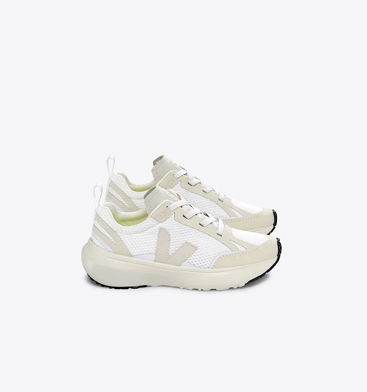 Vyeonne baskets volley cuir blanc vo2003720 Lateral view